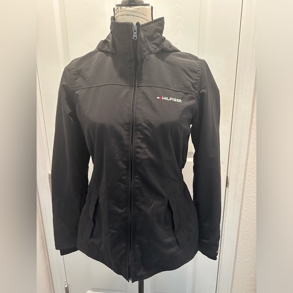 Tommy Hilfiger Women's Utility Jacket in Black - Picture 1 of 16